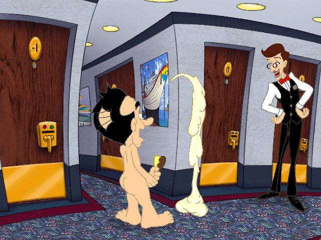 Screenshot: Leisure Suit Larry VII: Love for Sail! 